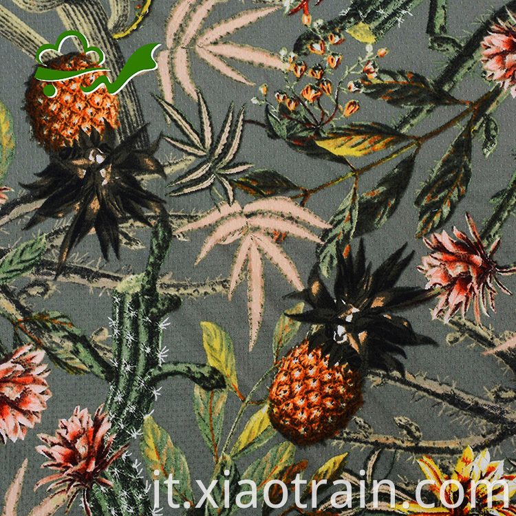 rayon floral fabric 